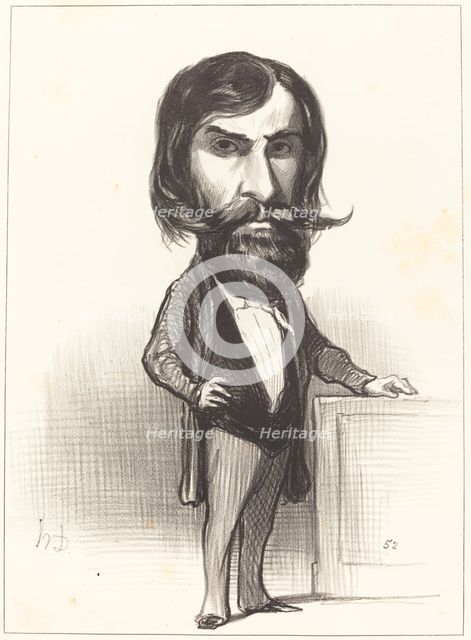 Gambon, 1849. Creator: Honore Daumier.