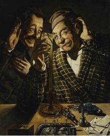 Gamblers by candlelight