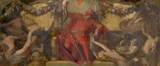 Gambrinus - Study for the Decorative Panel, 1875-1884. Creator: Hans Makart