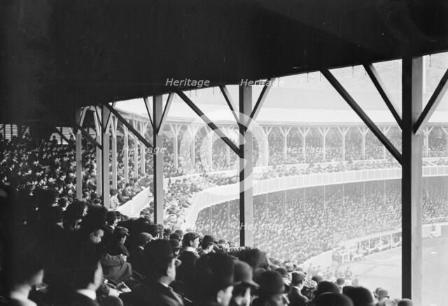 Game between Boston NL and New York NL at Polo Grounds (baseball), 1910. Creator: Bain News Service.