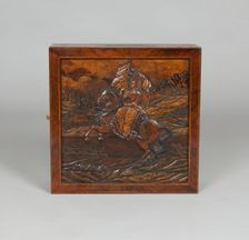 Game Board for Chess and Backgammon, Bohemia, c. 1700. Creator: Johann Nicolaus Haberstumpf