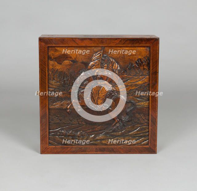 Game Board for Chess and Backgammon, Bohemia, c. 1700. Creator: Johann Nicolaus Haberstumpf.