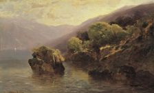 Game from Lake Geneva, 1852. Creator: Alexandre Calame