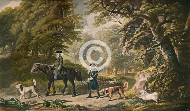 Game Keepers, 1790, (1902). Artist: Henry Birche