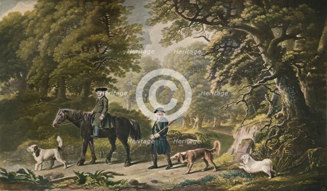 Game Keepers, 1790, (1902). Artist: Henry Birche