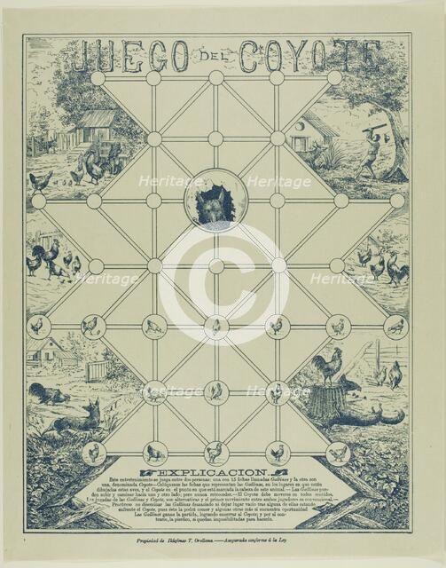 Game of the Coyote, n.d. Creator: José Guadalupe Posada.