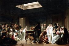 Game of Billiards, 1807. Creator: Louis Leopold Boilly