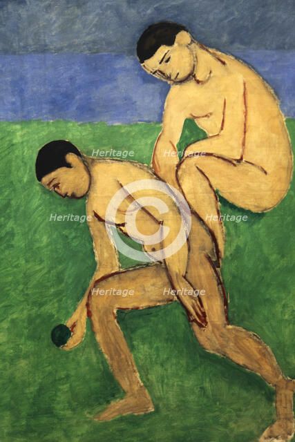 'Game of Bowls', 1908.  Creator: Henri Matisse.