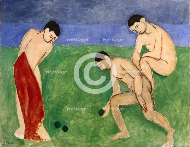 Game of Bowls, 1908. Creator: Henri Matisse.