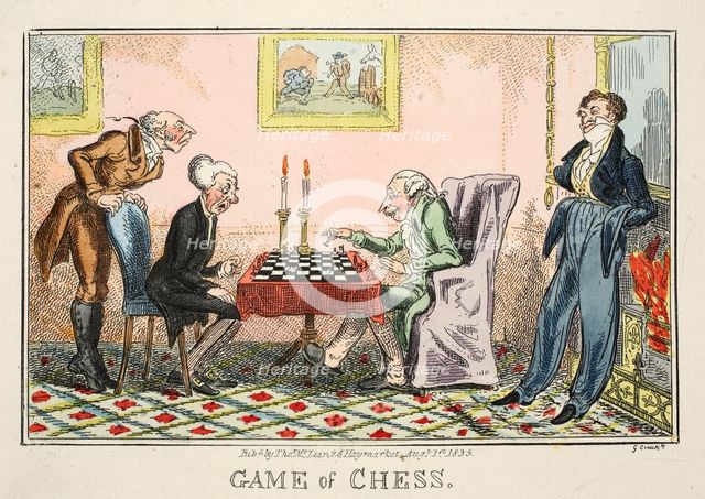 Game of Chess, 1835.
