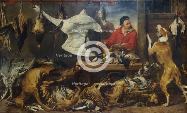 Game Stall, 1619. Creators: Frans Snyders, Jan Wildens.