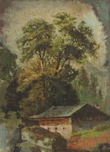 Gamekeeper's lodge, 1850-1900. Creator: Jan Nowopacký