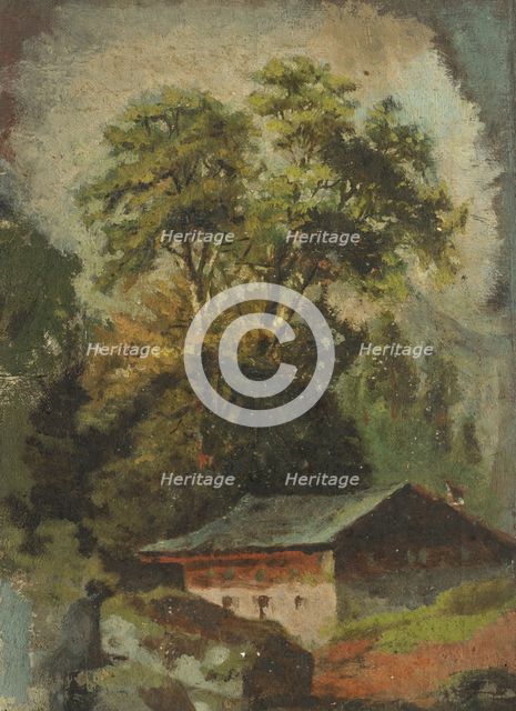 Gamekeeper's lodge, 1850-1900. Creator: Jan Nowopacký.