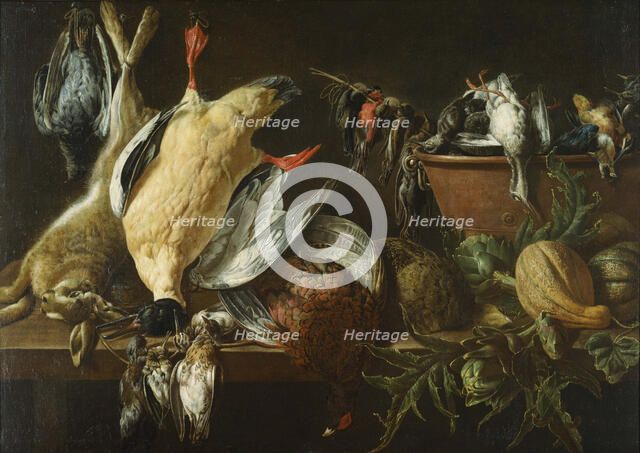 Games and Vegetables. Artist: Utrecht, Adriaen van (1599-1652)