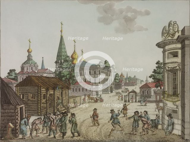 Games of the Russians on the streets, Between 1792 and 1820.