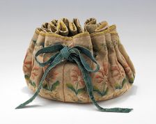 Gaming purse, French, 1690-1710. Creator: Unknown