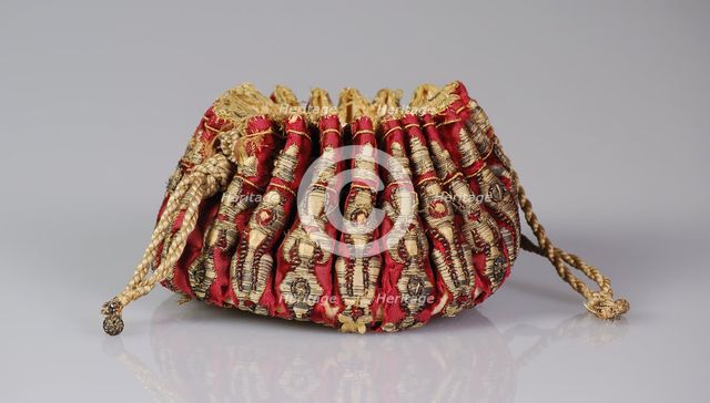 Gaming purse, French, late 17th century. Creator: Unknown.