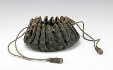 Gaming purse, French, late 17th century. Creator: Unknown