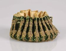 Gaming purse, French, late 17th century. Creator: Unknown