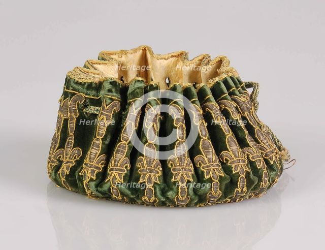 Gaming purse, French, late 17th century. Creator: Unknown.