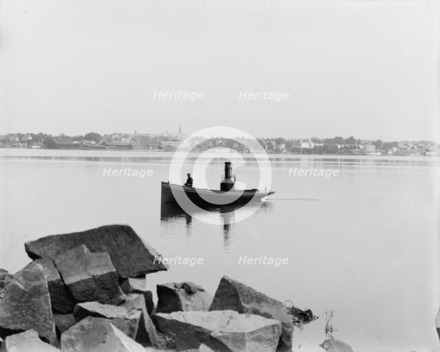 Gananoque from Quarry Island, Thousand Islands, (1901?). Creator: Unknown.