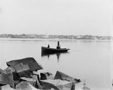 Gananoque from Quarry Island, Thousand Islands, (1901?). Creator: Unknown