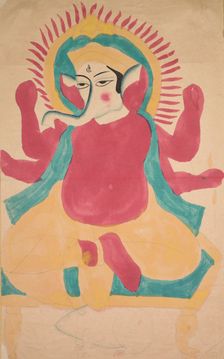 Ganesha, 1800s. Creator: Unknown