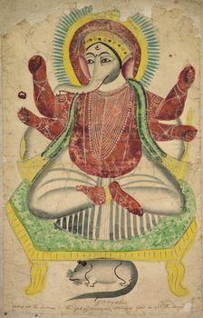 Ganesha, 1800s. Creator: Unknown