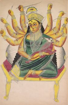 Ganesha-Janani (Mother of Ganesh), 1800s. Creator: Unknown
