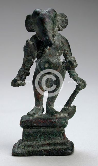 Ganesha, Lord of Obstacles, 7th century. Creator: Unknown.