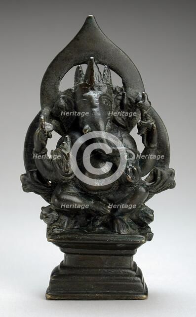 Ganesha, Lord of Obstacles, 10th-11th century. Creator: Unknown.