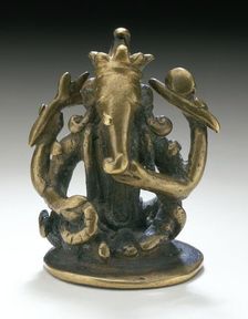 Ganesha, Lord of Obstacles, 16th-17th century. Creator: Unknown