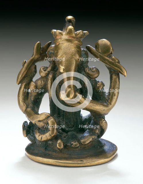 Ganesha, Lord of Obstacles, 16th-17th century. Creator: Unknown.