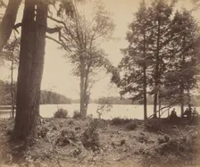 Ganoga Lake, c. 1895. Creator: William H Rau