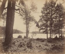 Ganoga Lake, c. 1895. Creator: William H Rau