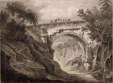 Gannachie Bridge (near Edzell, Angus), c1800s. Creator: James Fittler