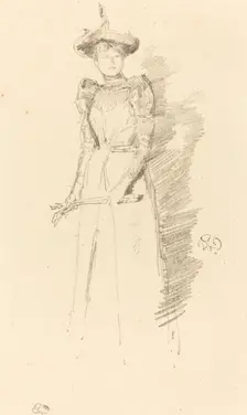 Gants de Suède, 1890. Creator: James Abbott McNeill Whistler