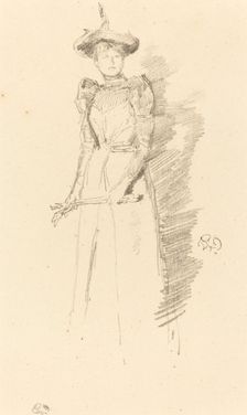 Gants de Suède, 1890. Creator: James Abbott McNeill Whistler