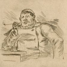 Garçon brasseur bruxellois, 1876. Creator: Félicien Rops