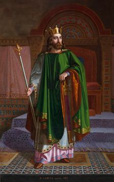 García I, King of León, 1852. Creator: Mariano de la Roca y Delgado