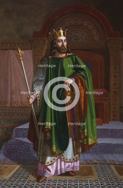 García I of León, 1852. Artist: Roca y Delgado, Mariano de la (1825-1872)
