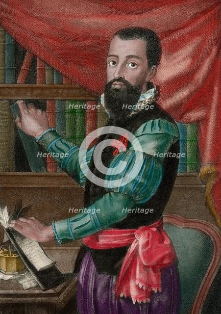 Garcilaso de la Vega (1501-1536), Spanish soldier and poet.  Creator: Unknown.