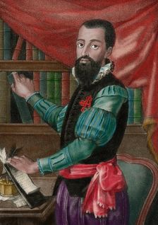 Garcilaso de la Vega (1501-1536), Spanish soldier and poet. Creator: Unknown