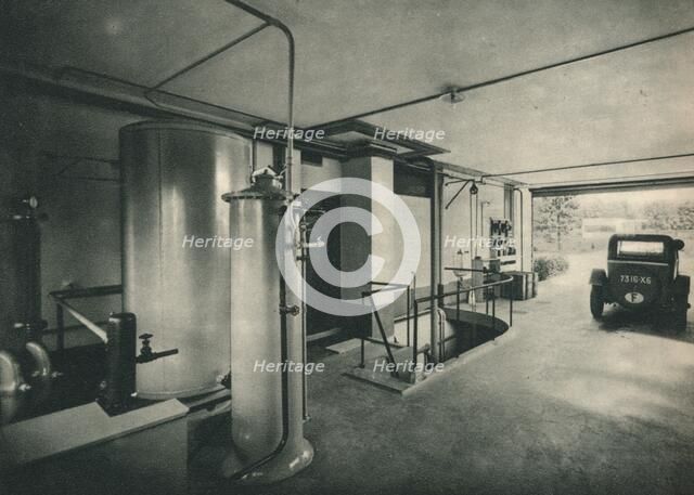 'Garage of a Private House at Garches, near Paris. Architects, Le Corbusier and Pierre Jeanneret', 1 Artist: Unknown.
