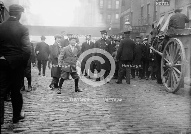 Garbage strike, 1911. Creator: Bain News Service.