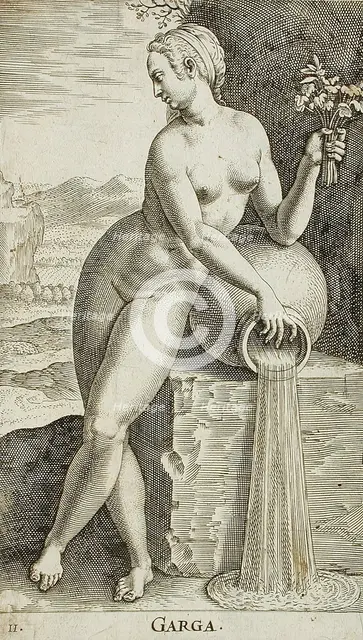 Garga, 1587. Creator: Philip Galle.