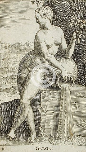 Garga, 1587. Creator: Philip Galle.