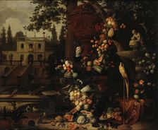 Garden, 1675. Creator: Peeter Gysels