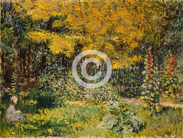 Garden, 1876. Creator: Claude Monet.