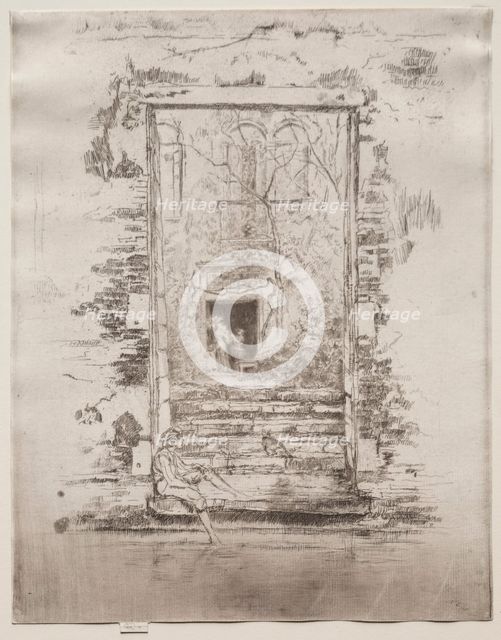 Garden, 1886. Creator: James McNeill Whistler (American, 1834-1903).